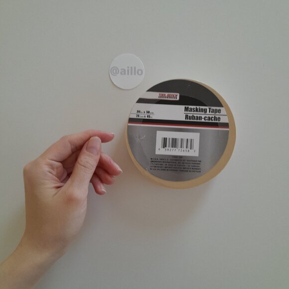 Tool Bench Hardware Masking Tape, 50-yd. Roll - Picture 4 of 16